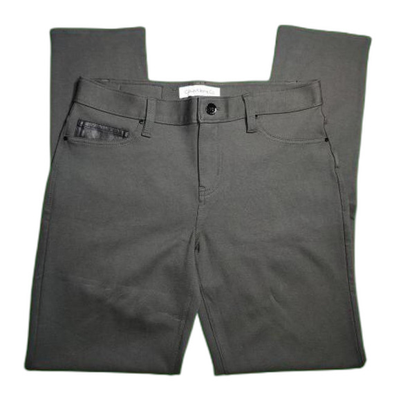 Calvin Klein Pants - Calvin Klein Jeans Women’s Gray Slim Fit Stretch Pants Trousers Size 10